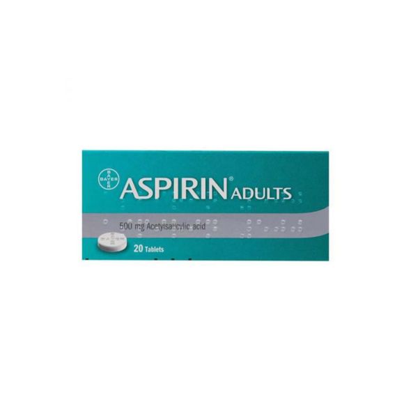 Bayer Aspirin 0.5 G Soluble 20S - Grandiose.ae