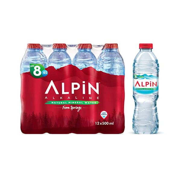 Alpin Mineral Water Special Offer 500ML - Grandiose.ae