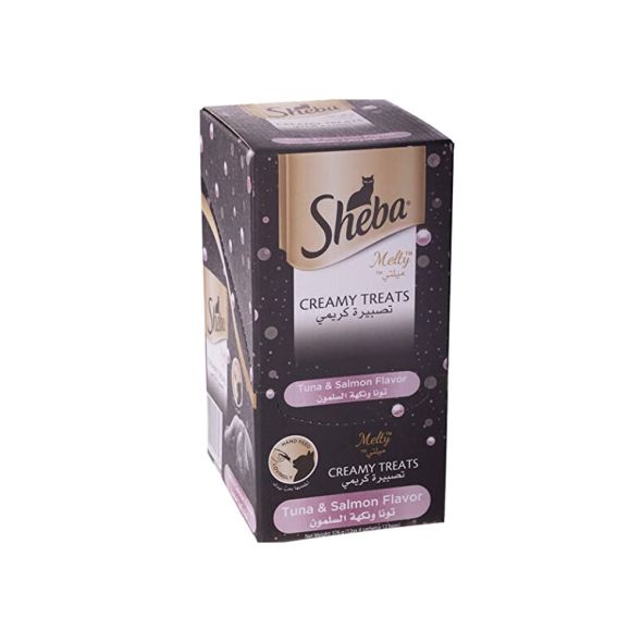 Sheba Melty Creamy Treats Tunasalmon Flavor - Grandiose.ae