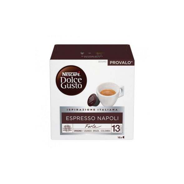 Nescafe Dolce Gusto Espresso Napoli Coffee Capsule- Grandiose.ae